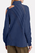 Strapped Cut Out Shoulder Turtleneck Sweater